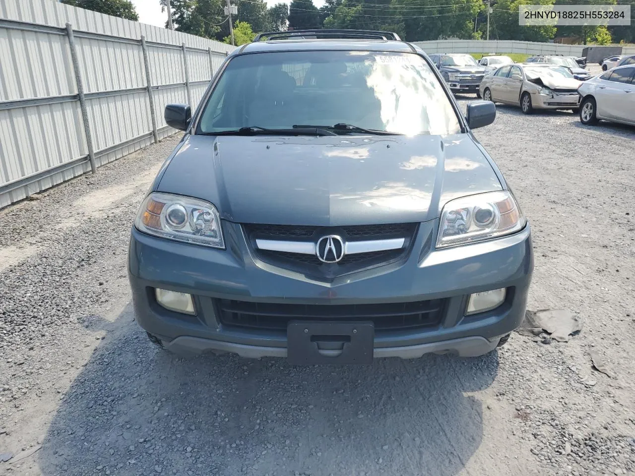 2005 Acura Mdx Touring VIN: 2HNYD18825H553284 Lot: 55812444