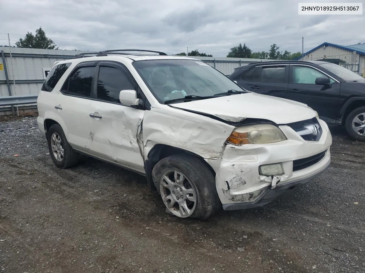 2005 Acura Mdx Touring VIN: 2HNYD18925H513067 Lot: 62610954