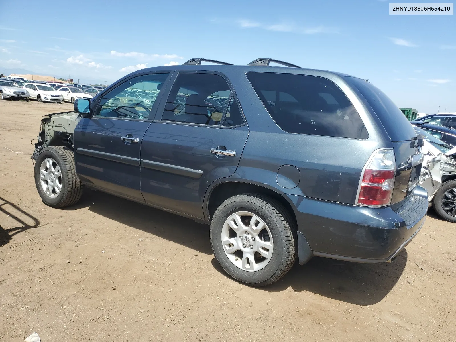 2005 Acura Mdx Touring VIN: 2HNYD18805H554210 Lot: 65922654