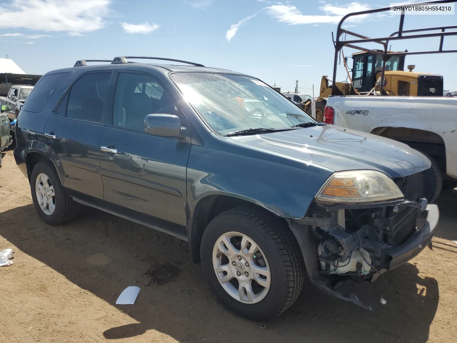 2005 Acura Mdx Touring VIN: 2HNYD18805H554210 Lot: 65922654