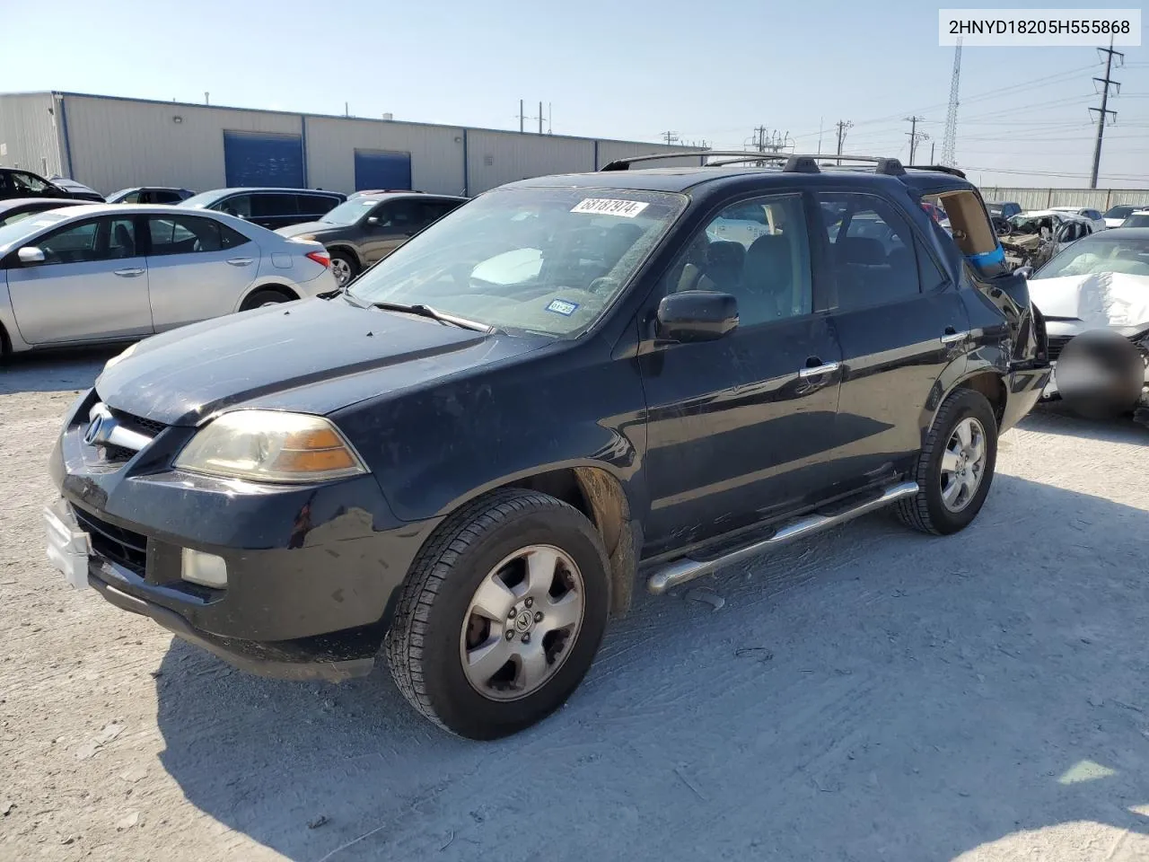 2005 Acura Mdx VIN: 2HNYD18205H555868 Lot: 68187974