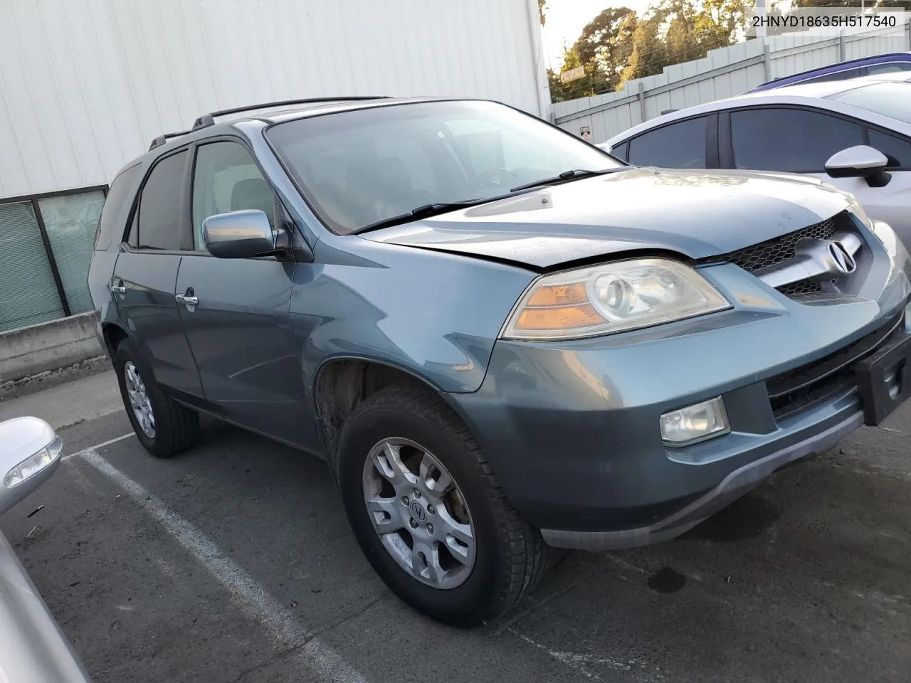 2005 Acura Mdx Touring VIN: 2HNYD18635H517540 Lot: 68555704