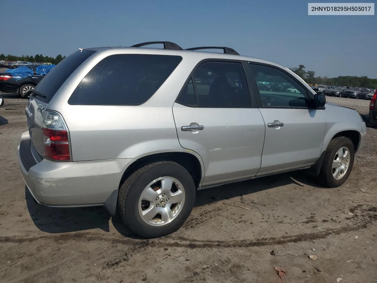 2005 Acura Mdx VIN: 2HNYD18295H505017 Lot: 68838064