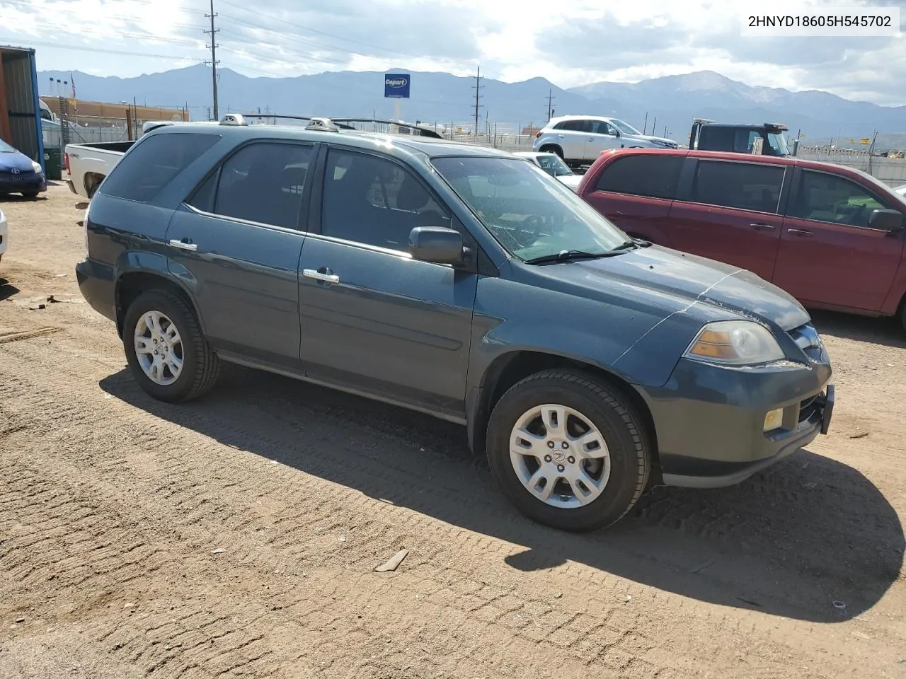 2005 Acura Mdx Touring VIN: 2HNYD18605H545702 Lot: 69531314