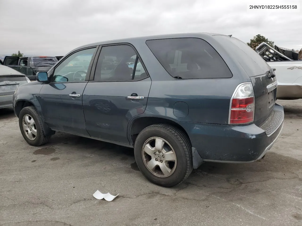 2005 Acura Mdx VIN: 2HNYD18225H555158 Lot: 70081194