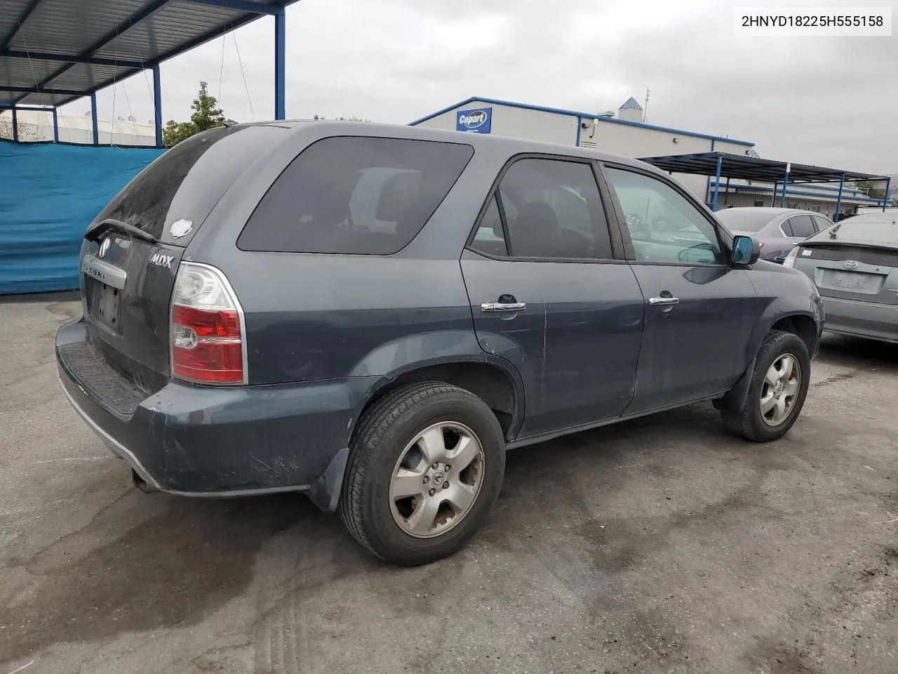 2005 Acura Mdx VIN: 2HNYD18225H555158 Lot: 70081194