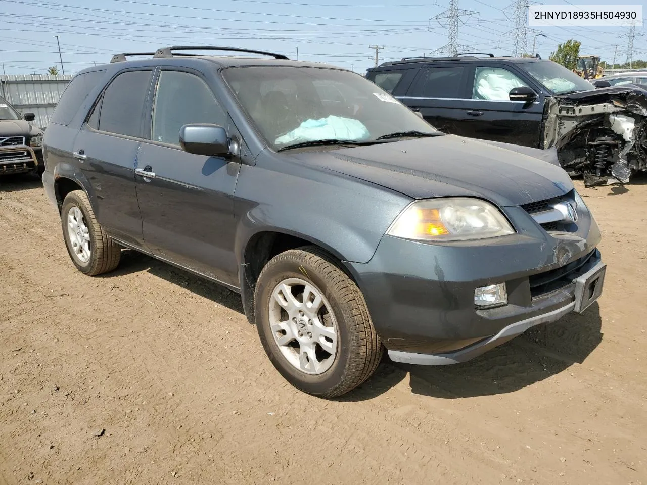 2005 Acura Mdx Touring VIN: 2HNYD18935H504930 Lot: 70777984