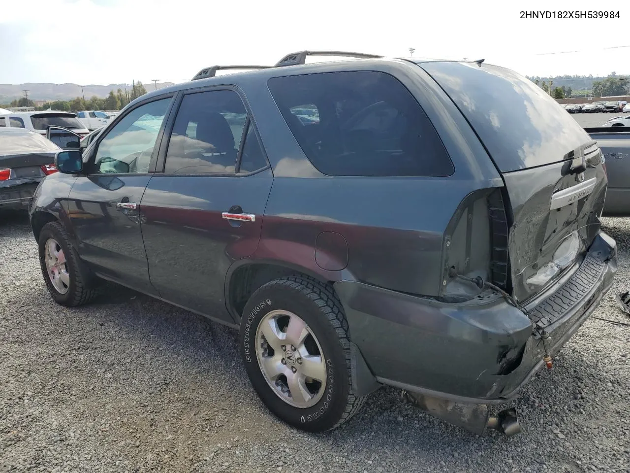 2005 Acura Mdx VIN: 2HNYD182X5H539984 Lot: 72467134