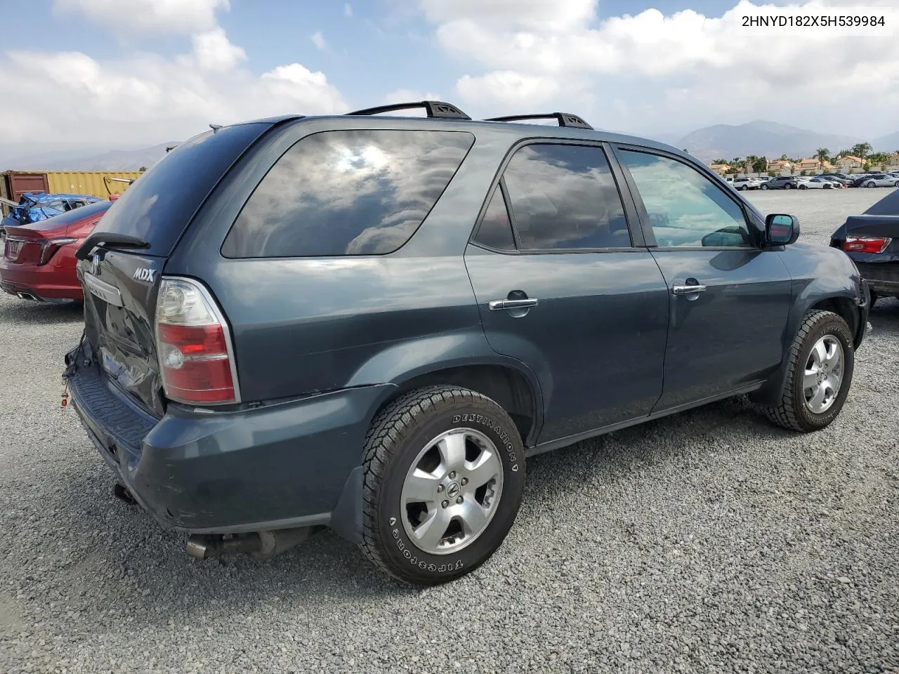 2005 Acura Mdx VIN: 2HNYD182X5H539984 Lot: 72467134