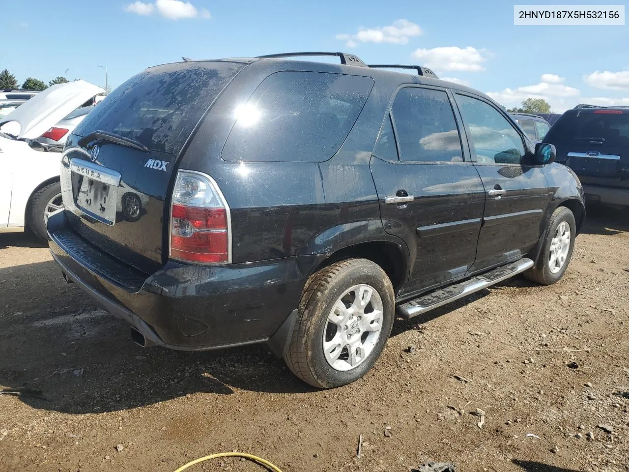 2005 Acura Mdx Touring VIN: 2HNYD187X5H532156 Lot: 72774474