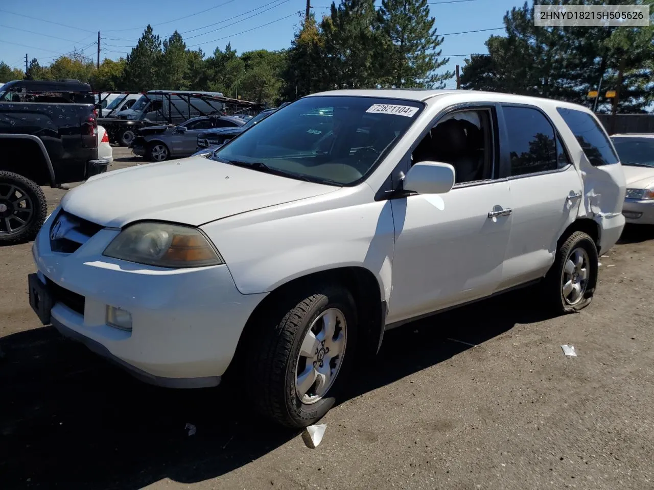 2HNYD18215H505626 2005 Acura Mdx