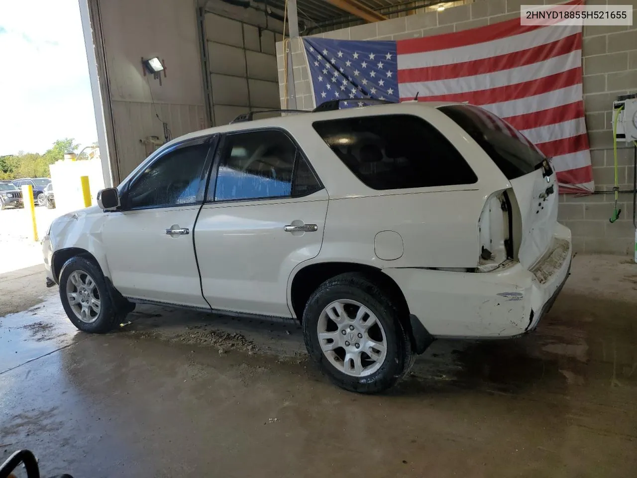 2005 Acura Mdx Touring VIN: 2HNYD18855H521655 Lot: 73154234