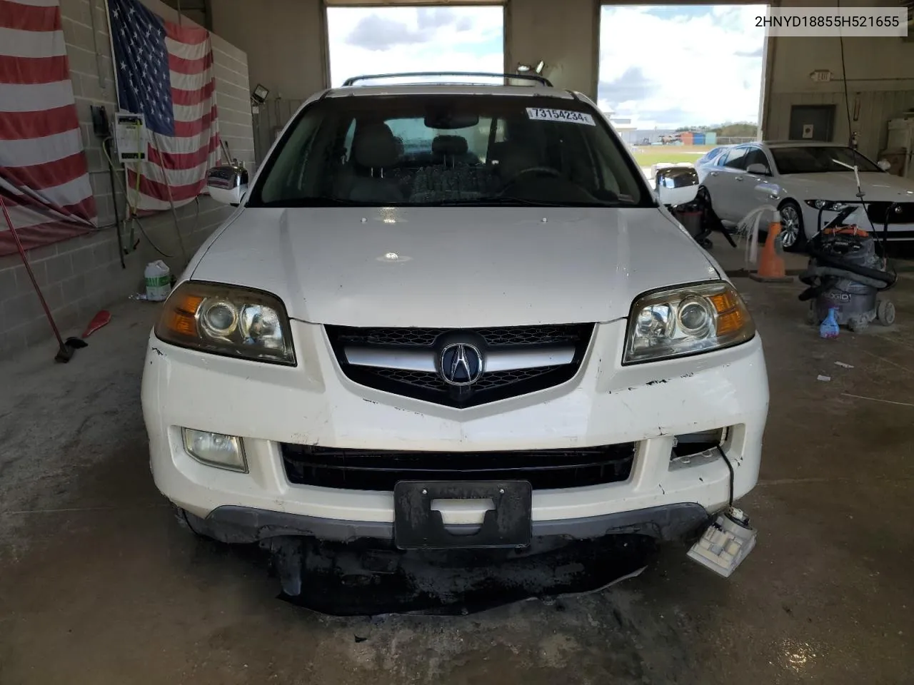 2005 Acura Mdx Touring VIN: 2HNYD18855H521655 Lot: 73154234