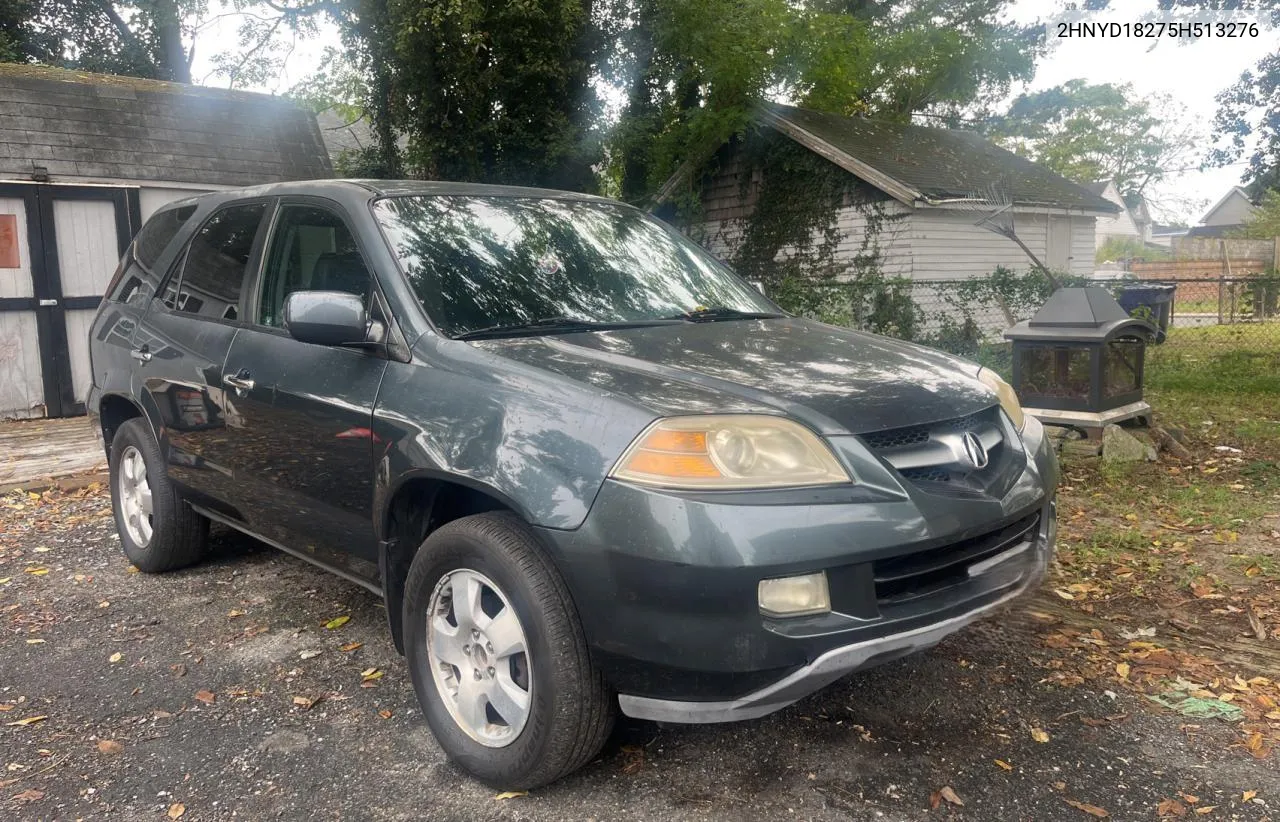 2005 Acura Mdx VIN: 2HNYD18275H513276 Lot: 74435504