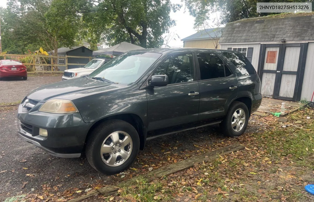 2005 Acura Mdx VIN: 2HNYD18275H513276 Lot: 74435504