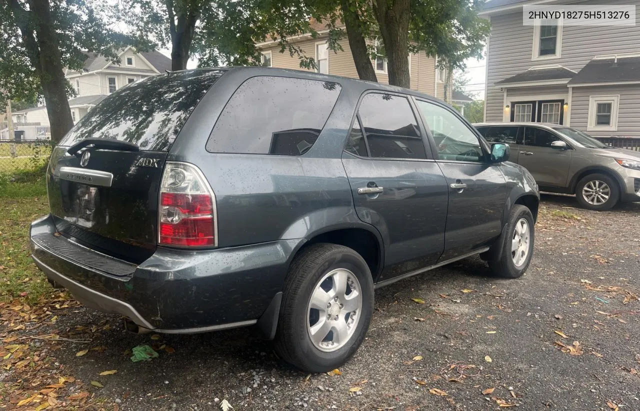 2005 Acura Mdx VIN: 2HNYD18275H513276 Lot: 74435504