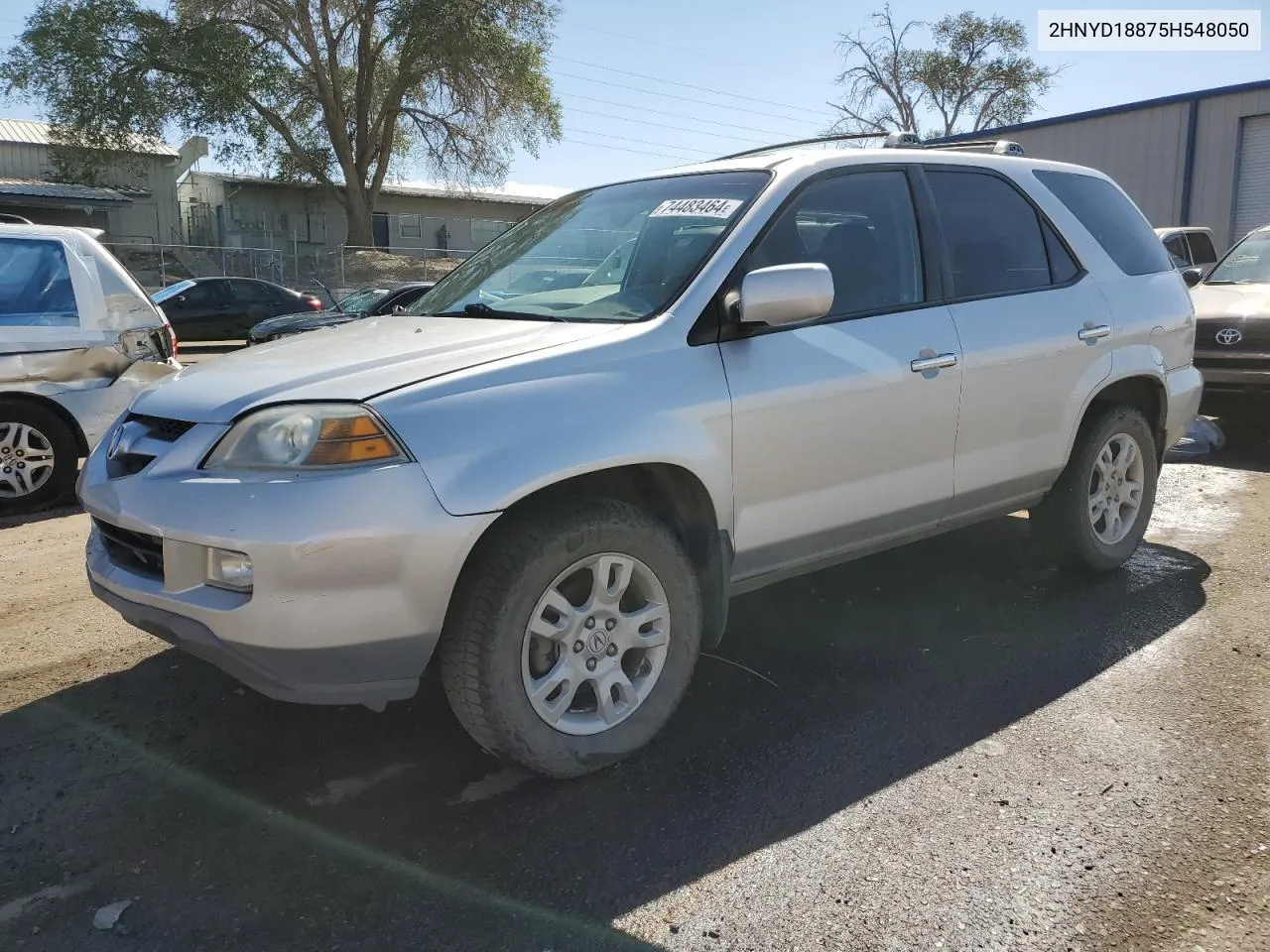 2005 Acura Mdx Touring VIN: 2HNYD18875H548050 Lot: 74483464