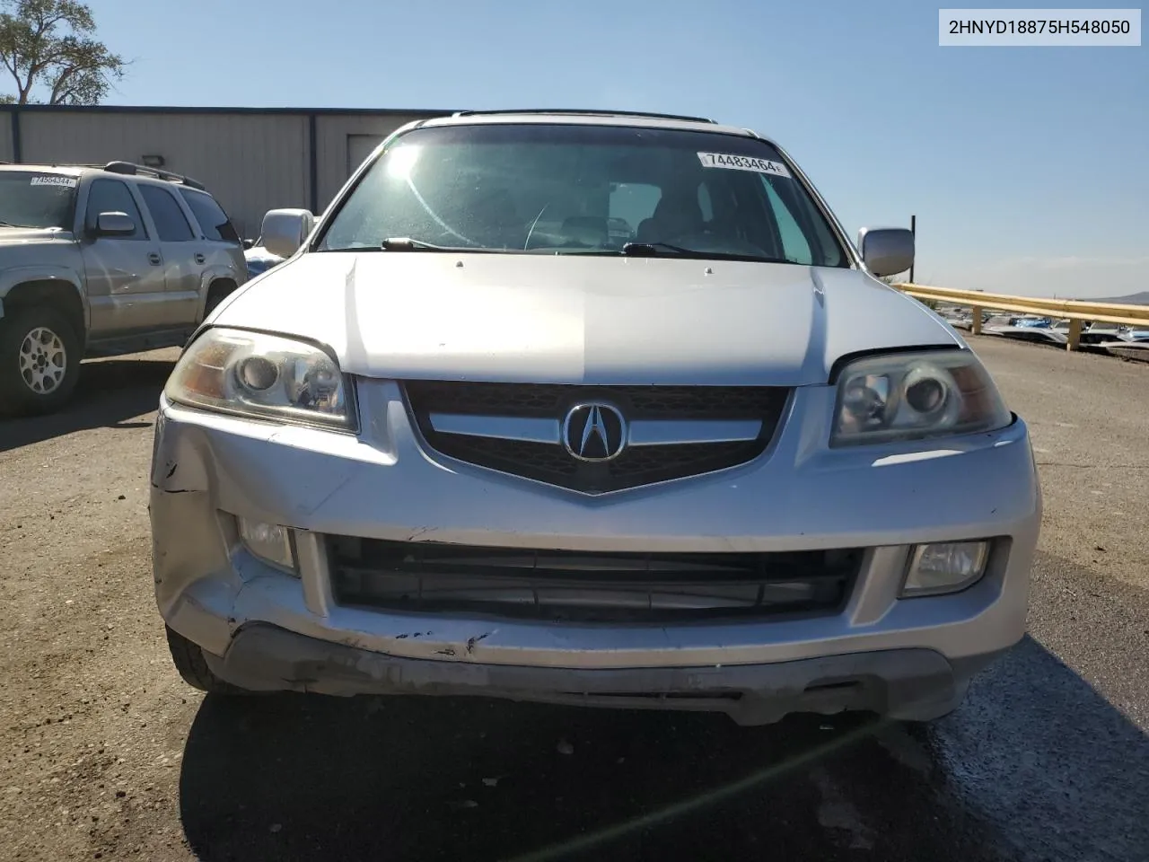 2005 Acura Mdx Touring VIN: 2HNYD18875H548050 Lot: 74483464