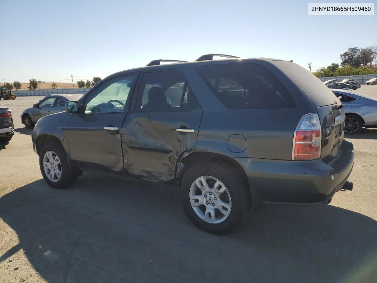 2005 Acura Mdx Touring VIN: 2HNYD18665H509450 Lot: 74753424