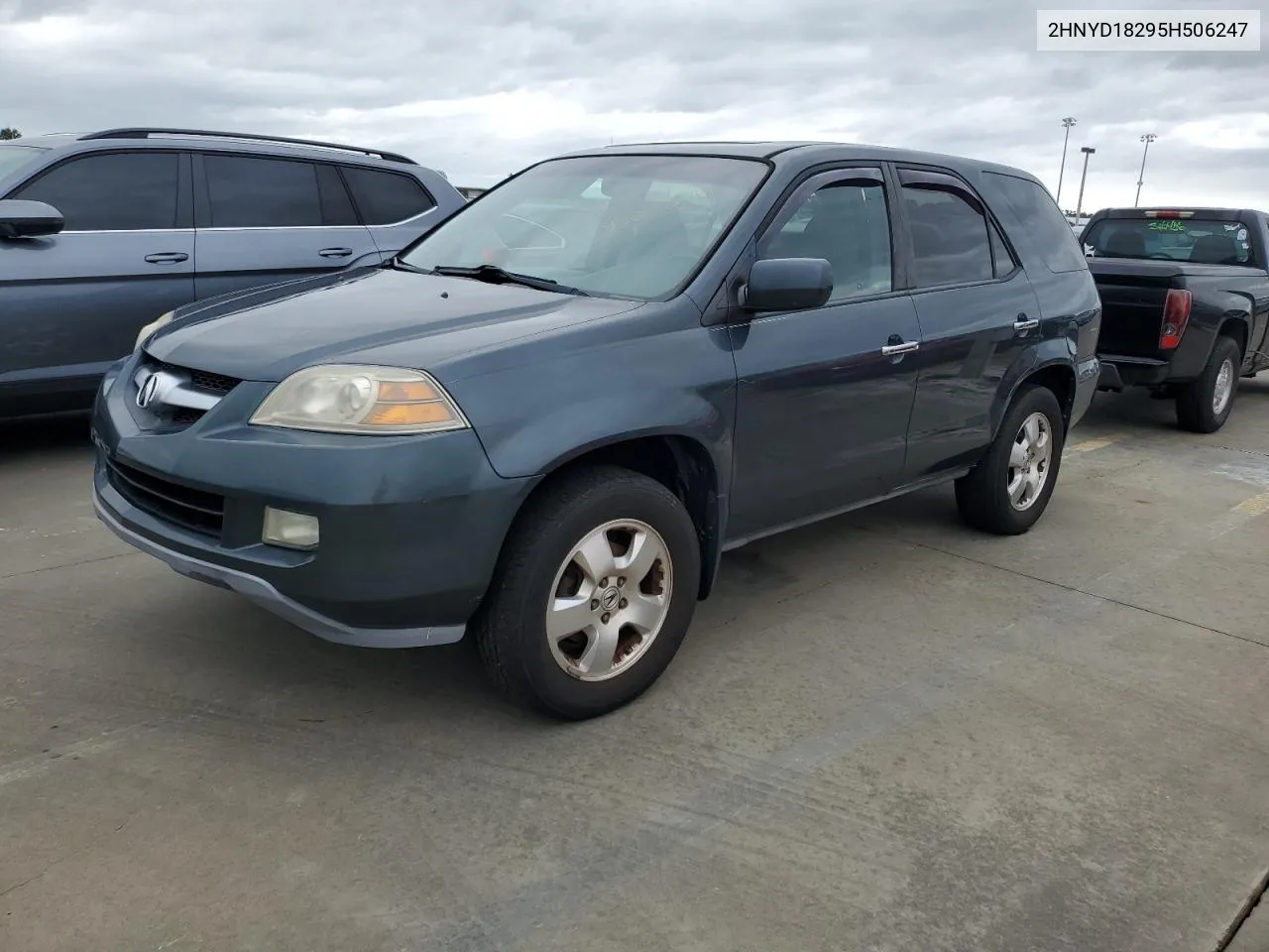 2005 Acura Mdx VIN: 2HNYD18295H506247 Lot: 75089374