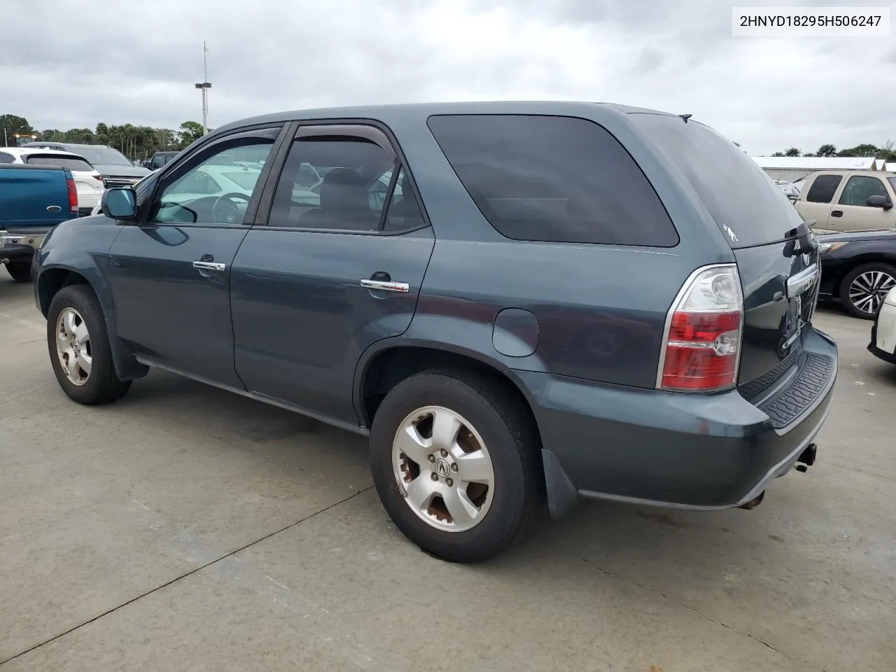 2005 Acura Mdx VIN: 2HNYD18295H506247 Lot: 75089374