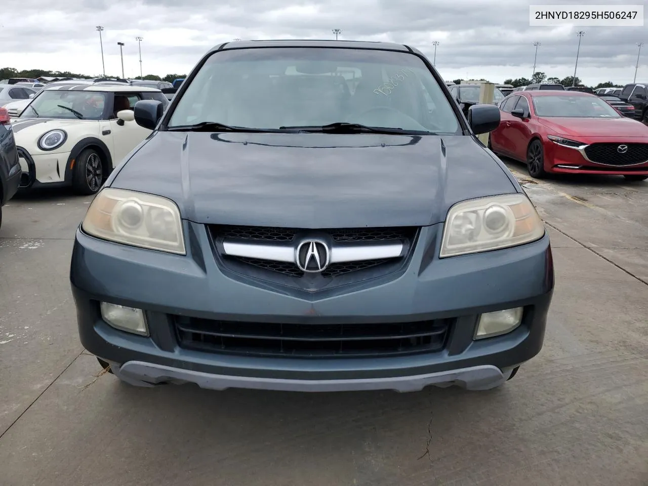 2005 Acura Mdx VIN: 2HNYD18295H506247 Lot: 75089374