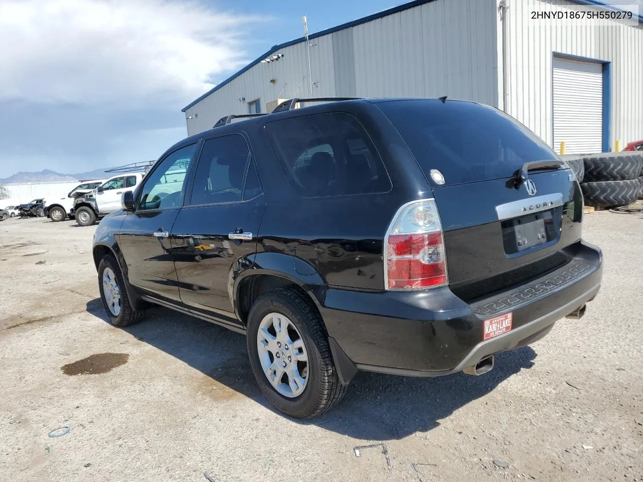 2005 Acura Mdx Touring VIN: 2HNYD18675H550279 Lot: 75211984