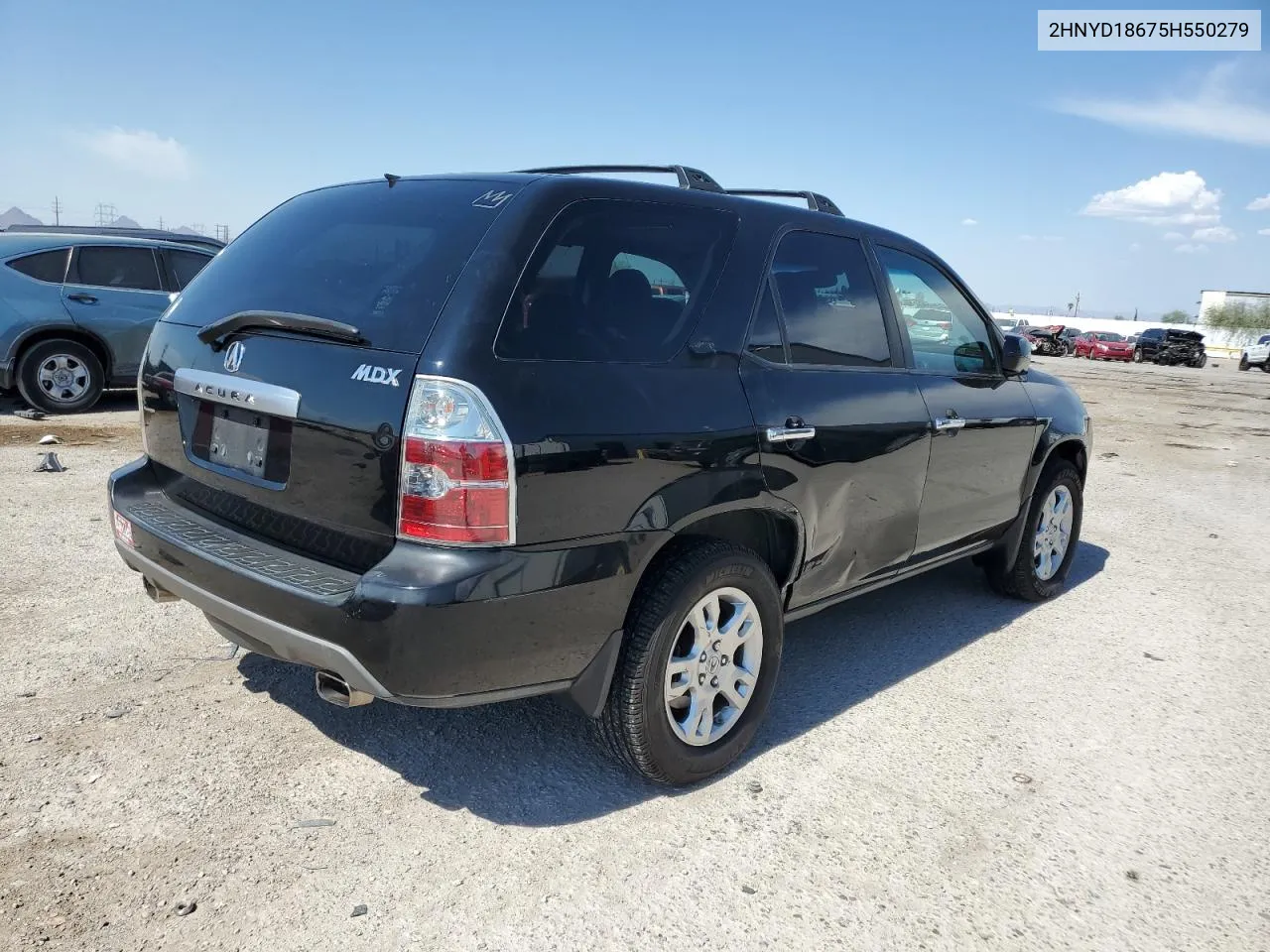 2005 Acura Mdx Touring VIN: 2HNYD18675H550279 Lot: 75211984