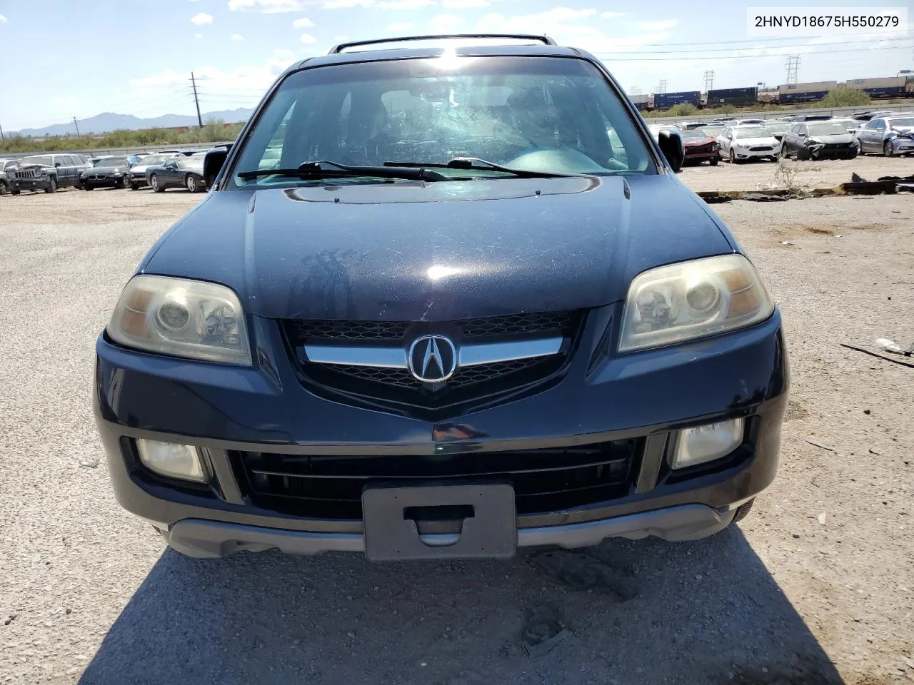 2005 Acura Mdx Touring VIN: 2HNYD18675H550279 Lot: 75211984