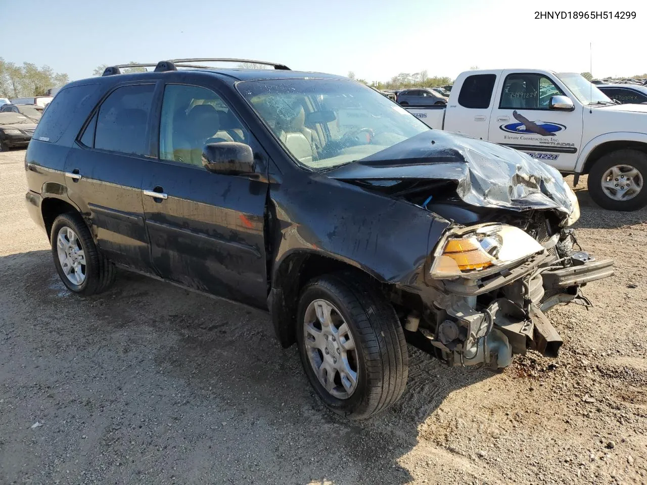 2005 Acura Mdx Touring VIN: 2HNYD18965H514299 Lot: 75220624