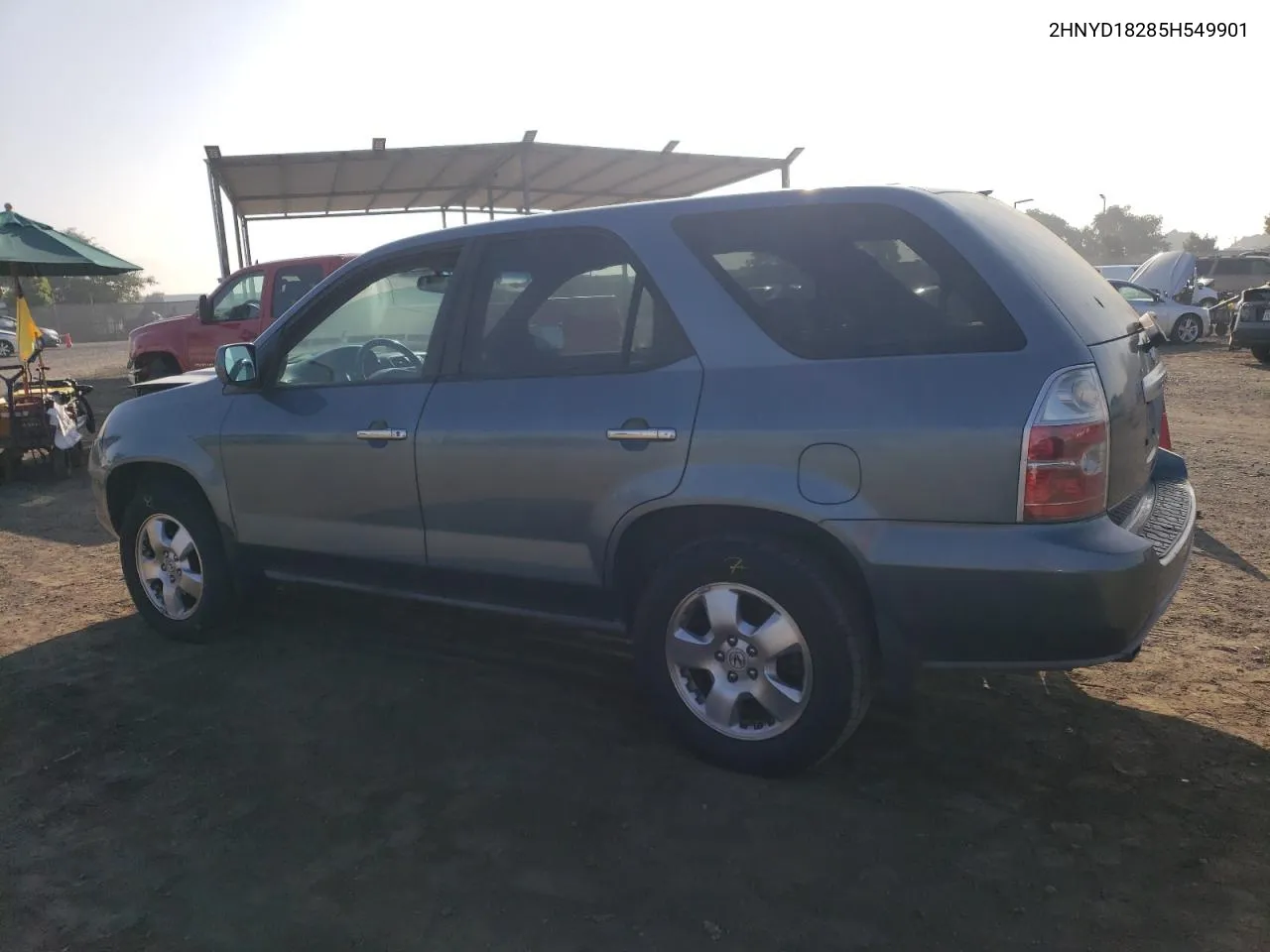 2005 Acura Mdx VIN: 2HNYD18285H549901 Lot: 75368154