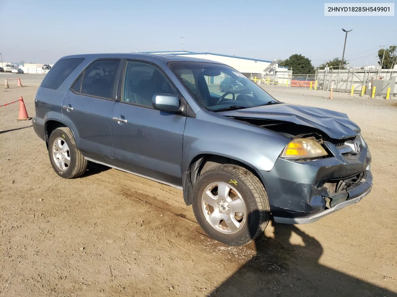 2005 Acura Mdx VIN: 2HNYD18285H549901 Lot: 75368154