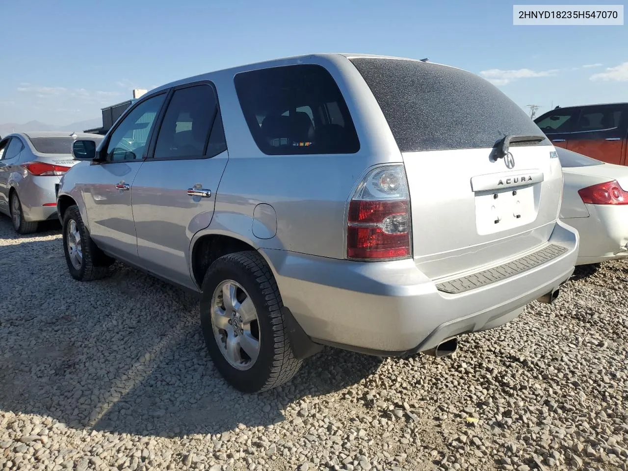 2005 Acura Mdx VIN: 2HNYD18235H547070 Lot: 76083454