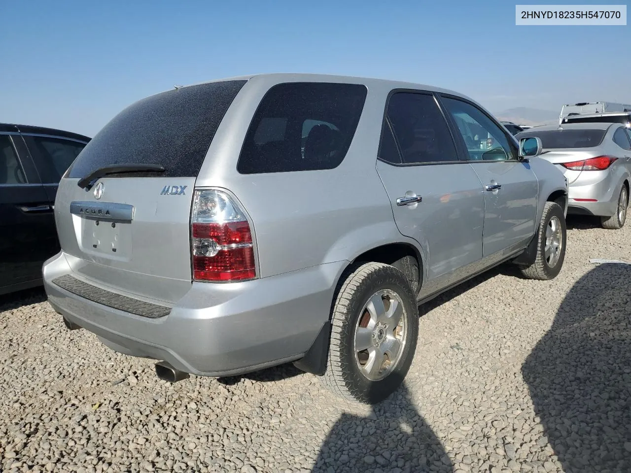 2005 Acura Mdx VIN: 2HNYD18235H547070 Lot: 76083454