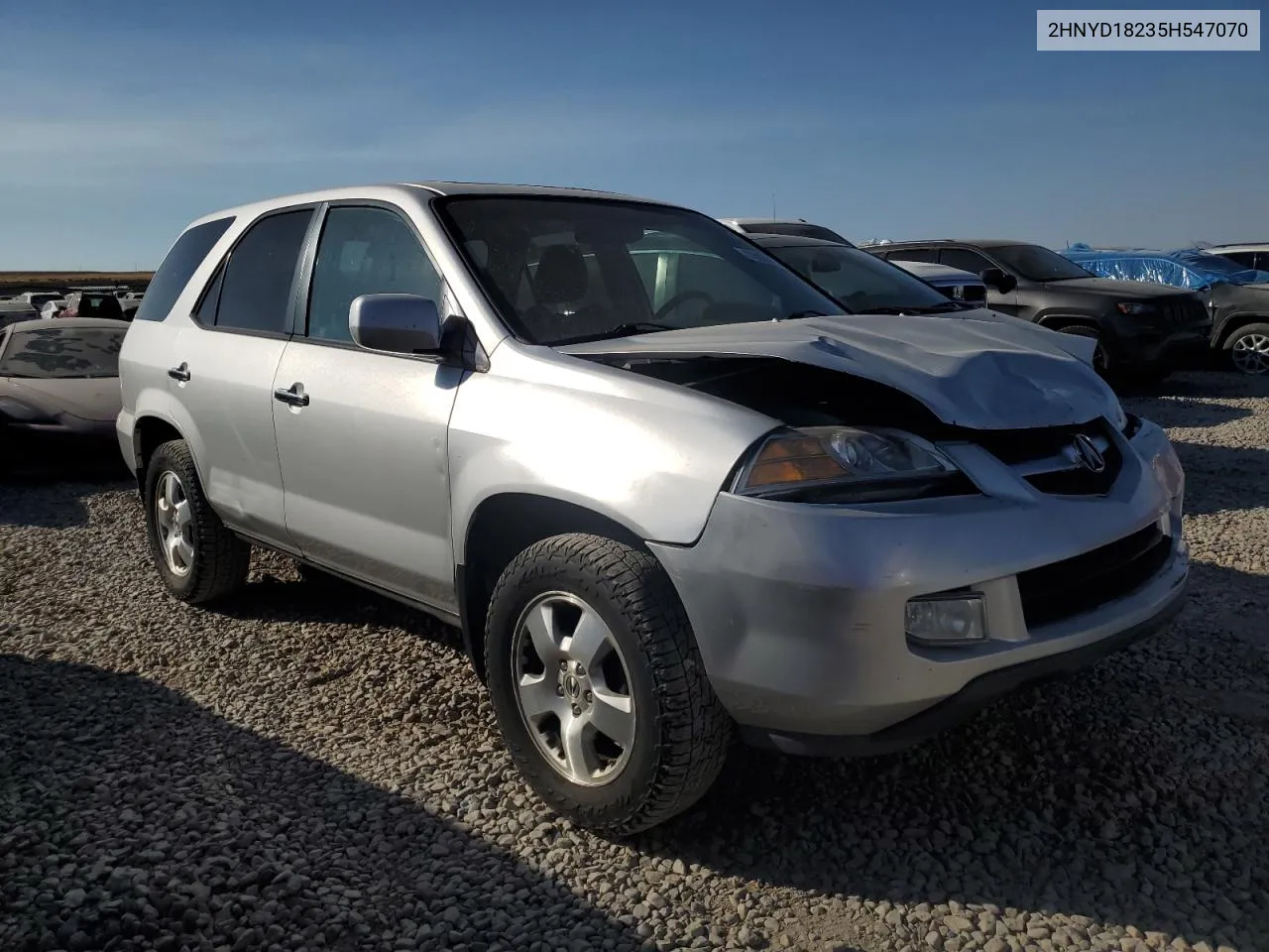 2005 Acura Mdx VIN: 2HNYD18235H547070 Lot: 76083454