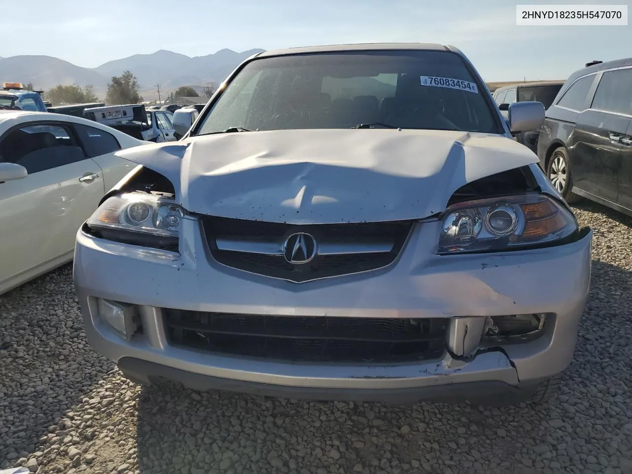 2005 Acura Mdx VIN: 2HNYD18235H547070 Lot: 76083454