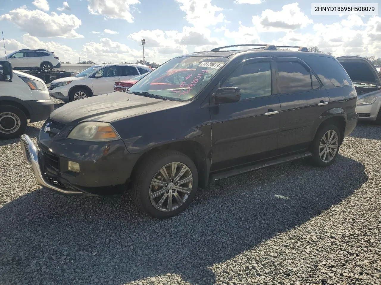 2005 Acura Mdx Touring VIN: 2HNYD18695H508079 Lot: 76188014