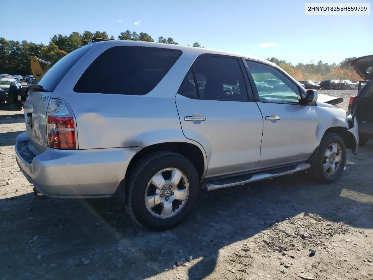 2005 Acura Mdx VIN: 2HNYD18255H559799 Lot: 76552074