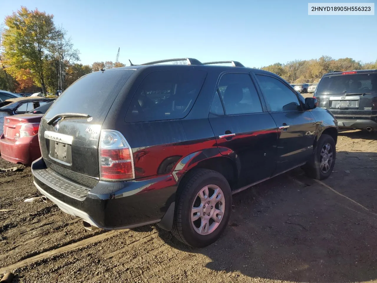 2005 Acura Mdx Touring VIN: 2HNYD18905H556323 Lot: 76584474