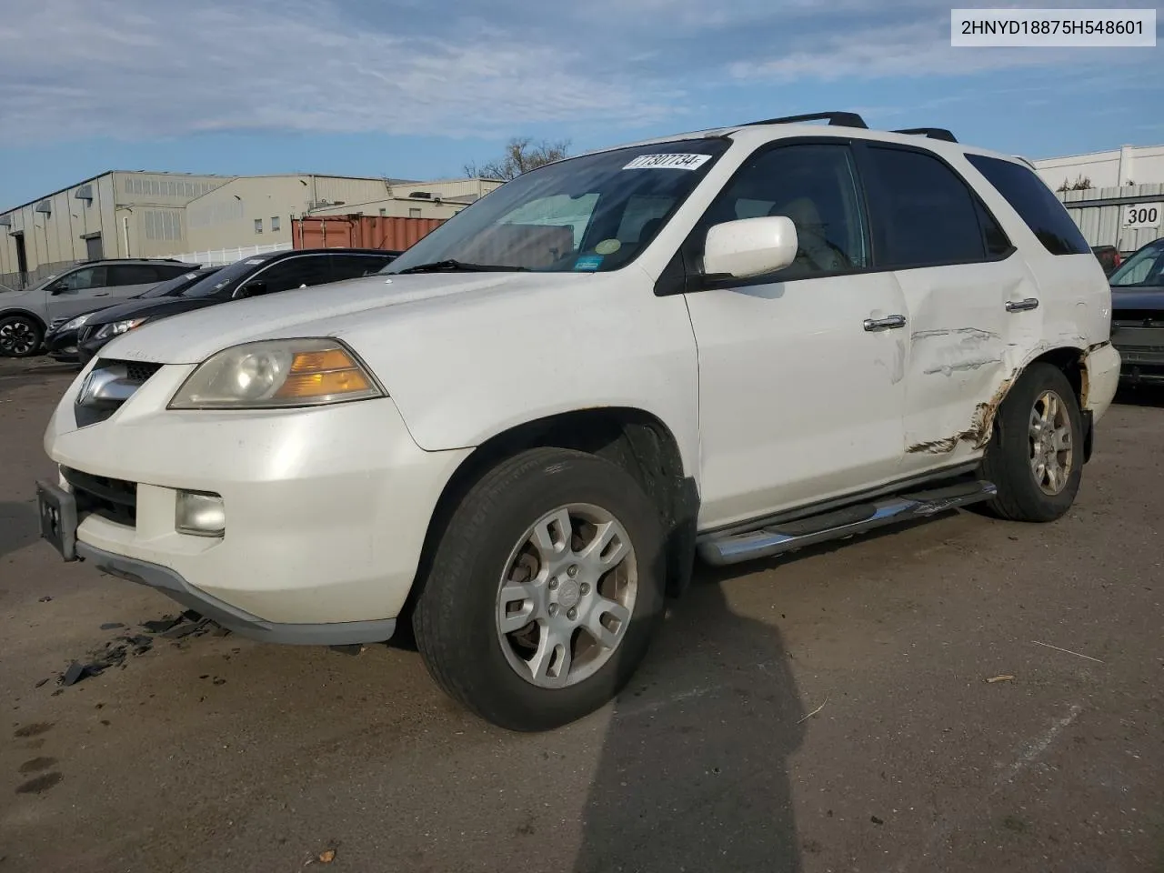 2005 Acura Mdx Touring VIN: 2HNYD18875H548601 Lot: 77307734