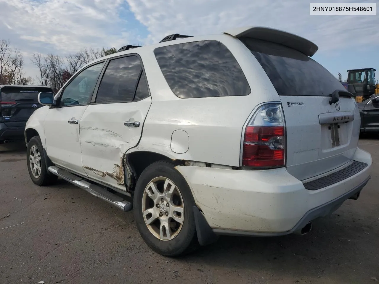 2005 Acura Mdx Touring VIN: 2HNYD18875H548601 Lot: 77307734