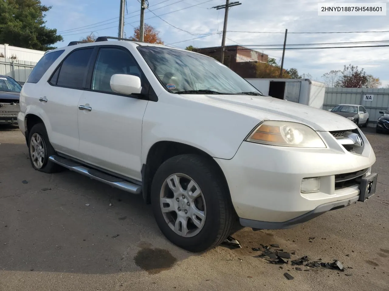 2005 Acura Mdx Touring VIN: 2HNYD18875H548601 Lot: 77307734