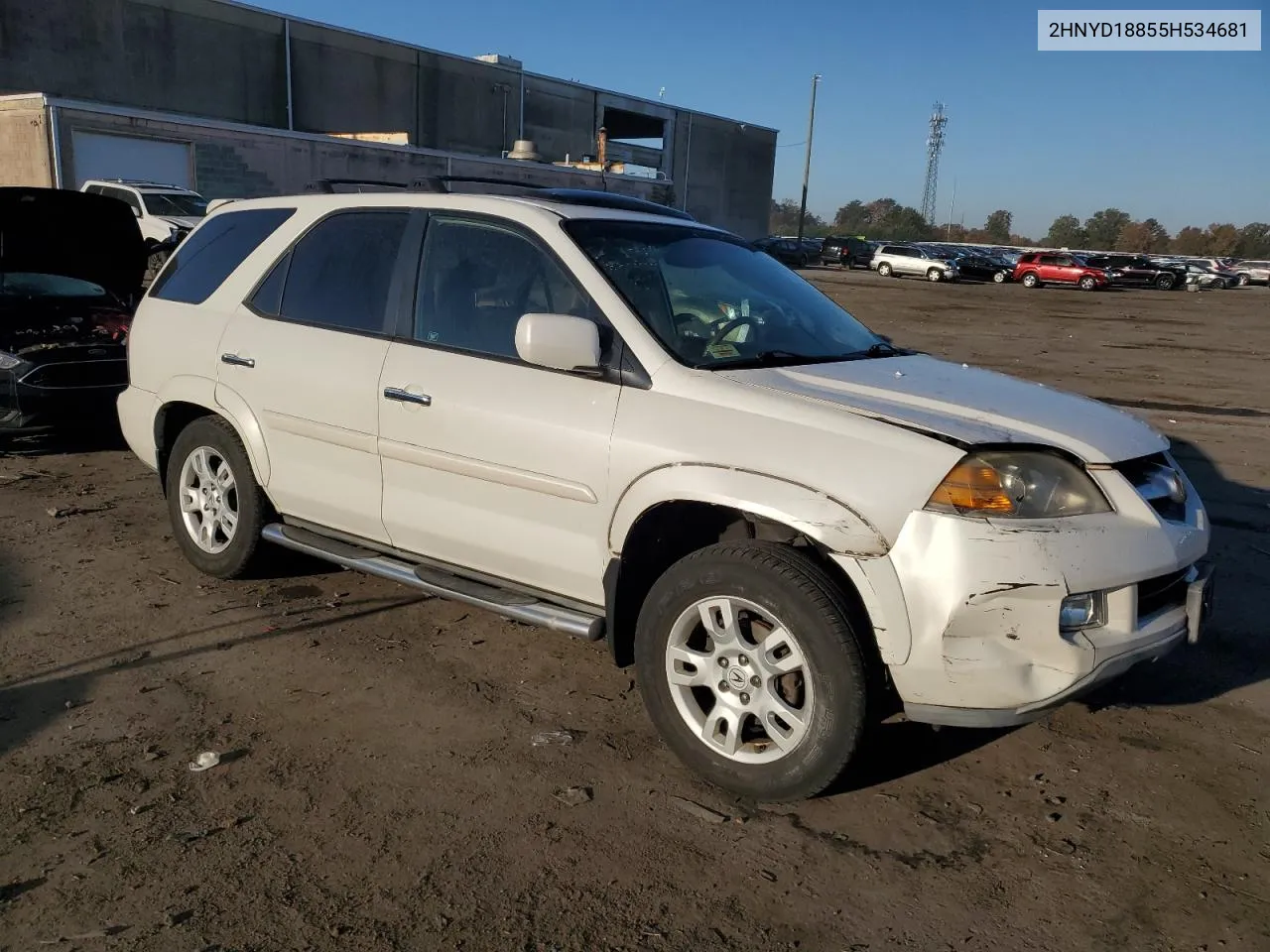 2005 Acura Mdx Touring VIN: 2HNYD18855H534681 Lot: 77573264