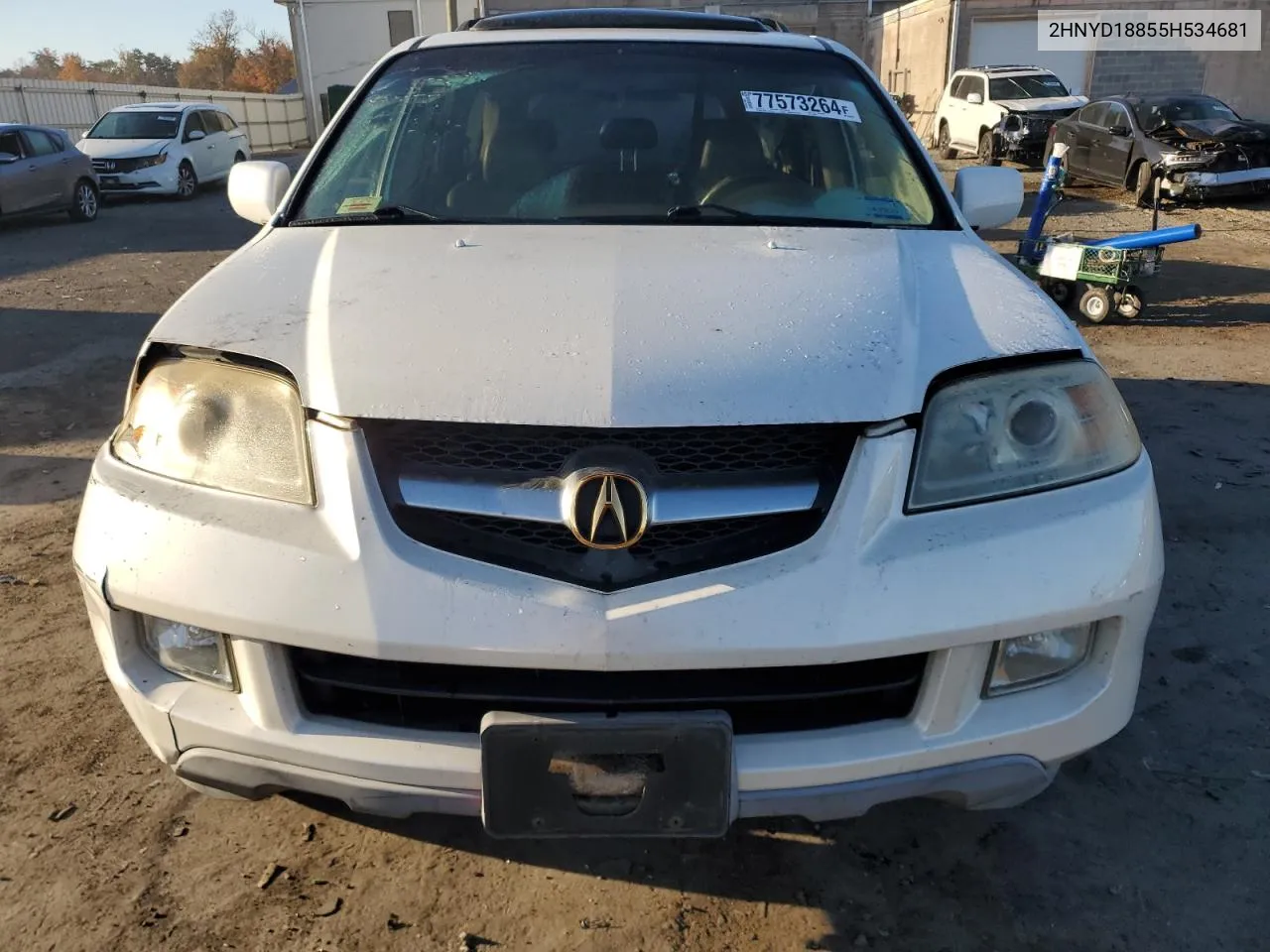 2005 Acura Mdx Touring VIN: 2HNYD18855H534681 Lot: 77573264