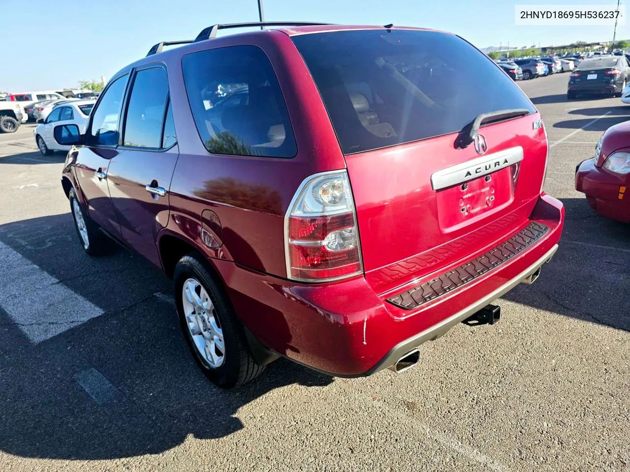 2005 Acura Mdx Touring VIN: 2HNYD18695H536237 Lot: 77916324