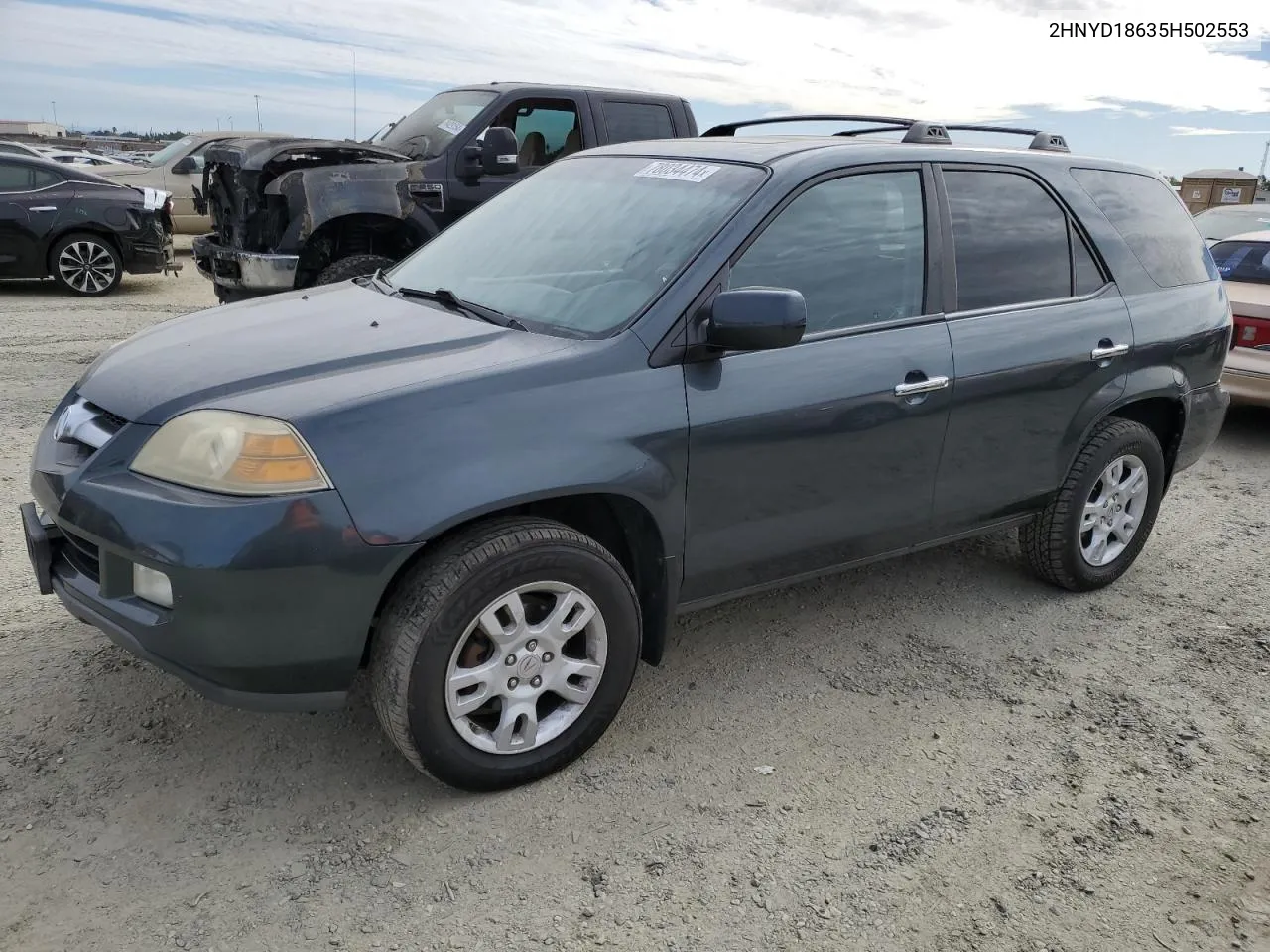 2005 Acura Mdx Touring VIN: 2HNYD18635H502553 Lot: 78034474