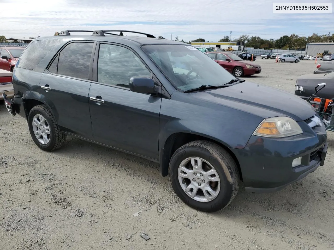 2005 Acura Mdx Touring VIN: 2HNYD18635H502553 Lot: 78034474