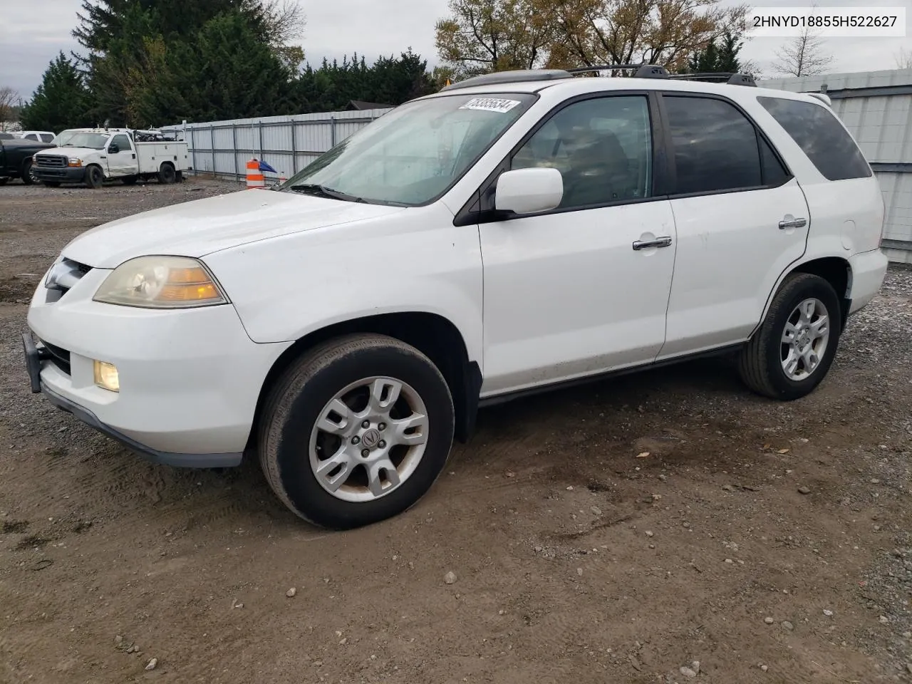 2005 Acura Mdx Touring VIN: 2HNYD18855H522627 Lot: 78385634