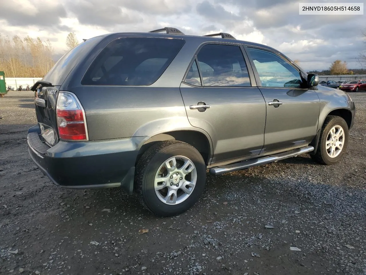 2005 Acura Mdx Touring VIN: 2HNYD18605H514658 Lot: 78399234