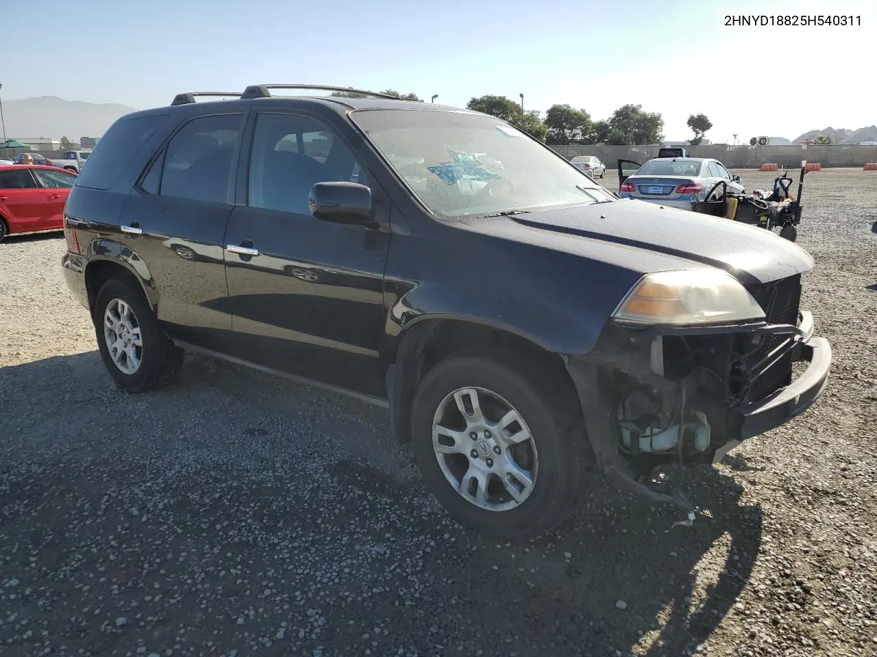 2005 Acura Mdx Touring VIN: 2HNYD18825H540311 Lot: 78902574